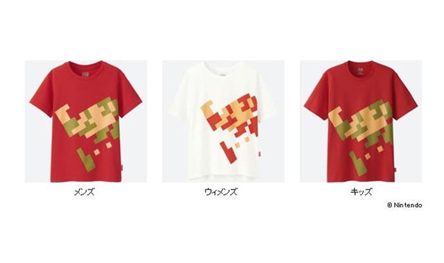 任天堂ゲームのTシャツがユニクロで発売！