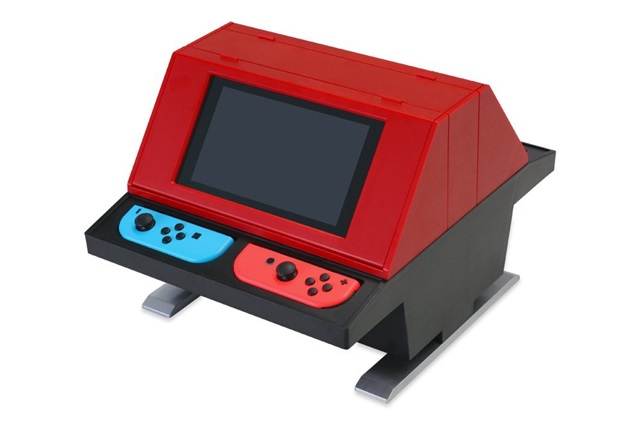 Nintendo Switchを懐かしの「任天堂VS.システム」風に、対面型アーケードスタンド発売！