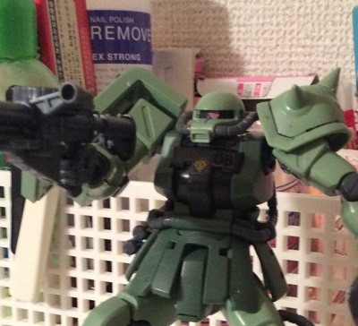 初めてガンプラ作ったから見てくれｗｗｗ