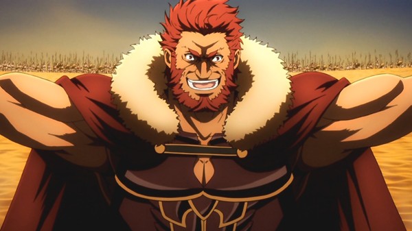 「Fate/Zero」のライダー・征服王イスカンダルってカッコいいんだけどさ…
