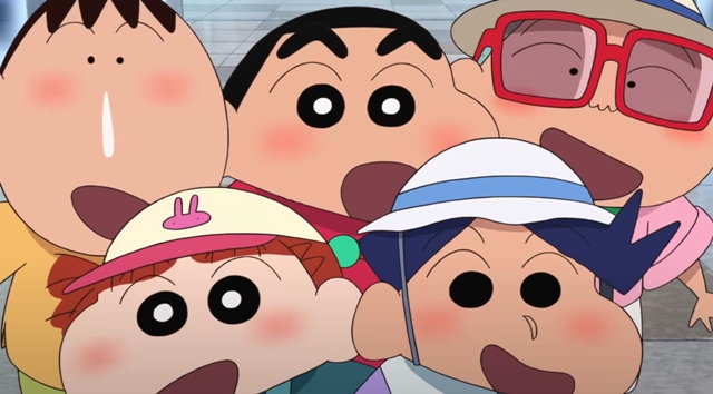 ワイ、クレヨンしんちゃん映画を見終わる