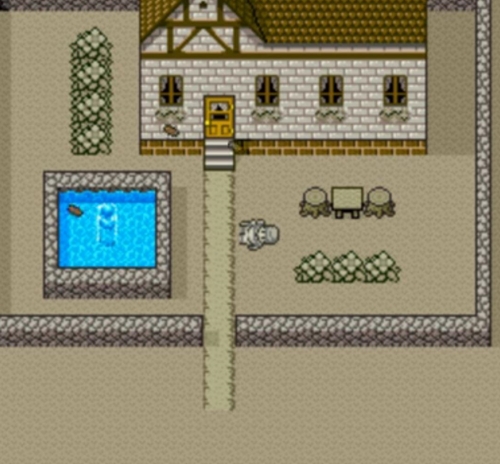 ドラクエVで主人公が石にされるが