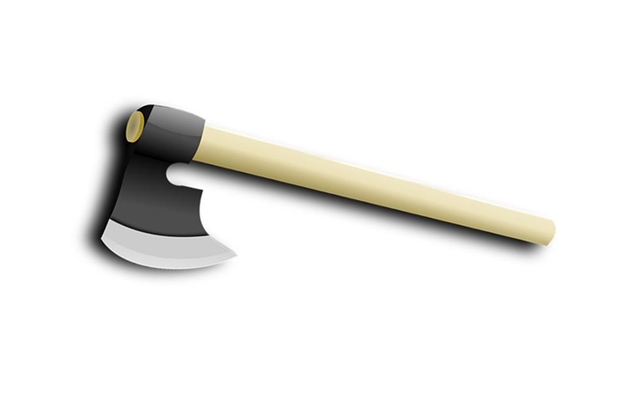 ゾンビ対武器って斧1択よな