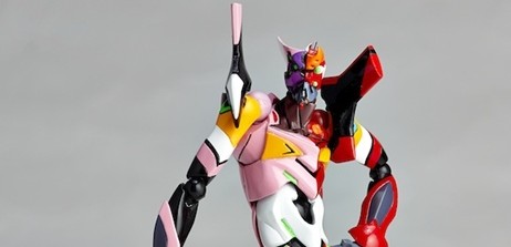フィギュア&nbsp;リボルテックヤマグチ「エヴァンゲリオン8＋2号機&nbsp;『ヱヴァンゲリヲン新劇場版:Q』次回予告Ver.」　マゴロックスも付属せ