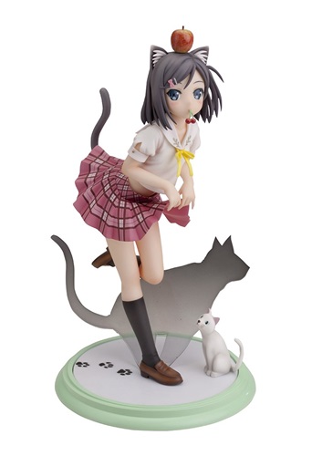 『変態王子と笑わない猫』筒隠月子&nbsp;フィギュア発売！&nbsp;色んな属性詰め込みすぎｗ（ネコミミ・しっぽ・スカートたくしあげ・太もも・パンツ・膝裏）